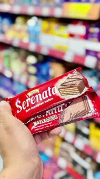 ويفر محشو بكريمة الكاكاو - سيريناتا (Serenata)