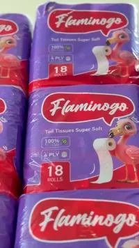 ورق تواليت فائق النعومة - فلامينغو (Flamingo)