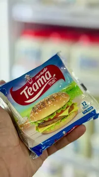جبنة شرائح للبرجر - طعمة (Teama)