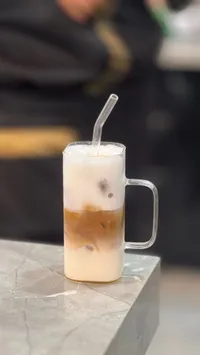 ميلك شيك بالقهوة
