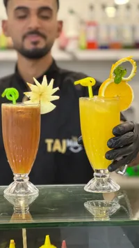 عصير برتقال طبيعي - تاج ملكي