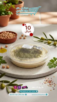 حمص بالطحينة - طلال عواد