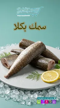 سمك بكلا - مركز طلال عواد التجاري
