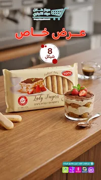 بسكويت أصابع ليدي فينجر - فيليفيد (Willyfood) - سوق غزة