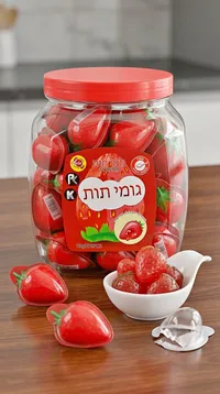 حلوى غومي الفراولة - كاندي (Candy)