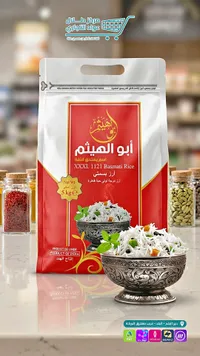 أرز بسمتي XXXL 1121 - أبو الهيثم