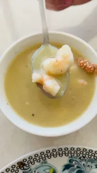 شوربة الروبيان البحرية