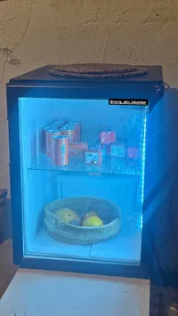 ثلاجة عرض صغيرة (Mini Fridge)