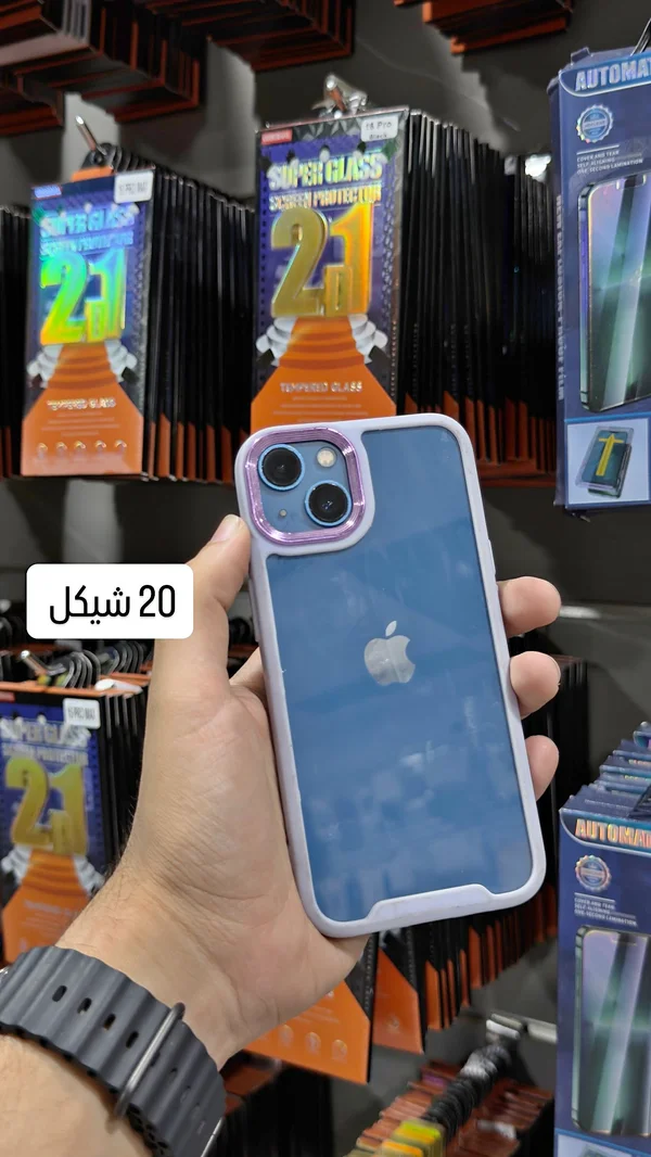 غطاء حماية خلفي لهاتف آيفون - جوالات - سوق غزة