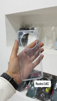 حافظة Redmi 14C شفافة