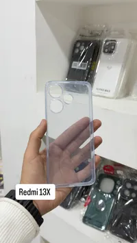 غطاء حماية شفاف لهاتف Redmi 13X