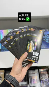 حامي شاشة HD Tempered Glass - متوافق مع A56 و A36 و S24fe