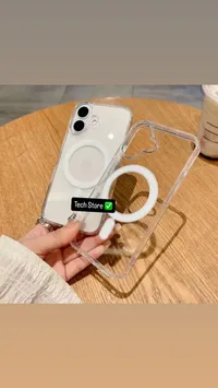 جراب حماية شفاف مع ماج سيف - Tech Store