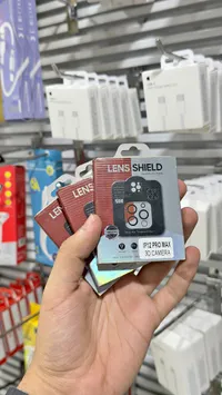 واقي عدسة كاميرا آيفون 12 برو ماكس - لينس شيلد (Lens Shield)