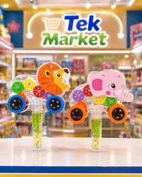 لعبة عربة الحلوى على شكل حيوانات (Tek Market)