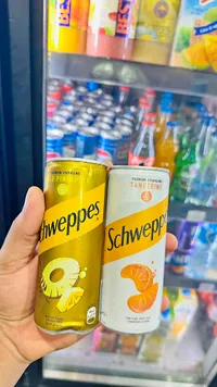مشروب غازي بنكهة الأناناس الذهبي - شيبس (Schweppes)