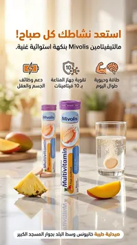 مالتيفيتامين بنكهة استوائية - Mivolis - سوق غزة