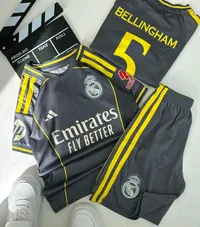 طقم ملابس رياضية للأطفال - ريال مدريد بيلينجهام (Real Madrid Bellingham)