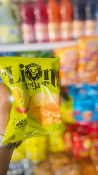 شيبس بطاطس بنكهة الشطة والليمون - ليون (Lion)