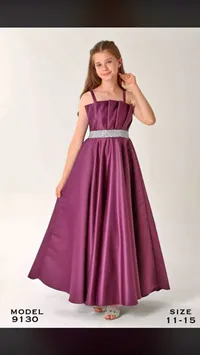 فستان سهرة للبنات موديل 9130