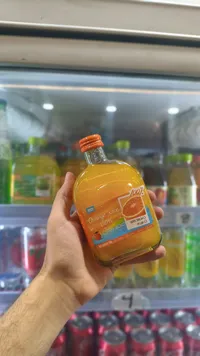 عصير برتقال طبيعي 100% - سوق غزة