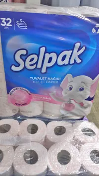 ورق تواليت معطر برائحة البودرة - سيلباك (Selpak)