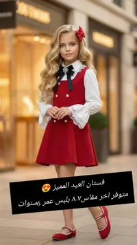 فستان العيد المميز للبنات