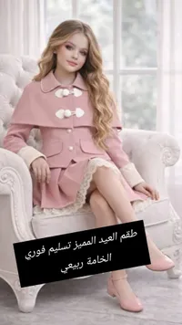 طقم العيد الأنيق للبنات