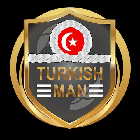 شعار تركي مان Turkish man