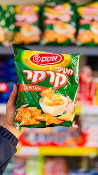 بون أكوا شرائح بطاطس بنكهة الكريمة الحامضة