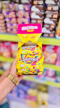 حلوى سكيتلز بنكهة سموزي الفواكه - سكيتلز (Skittles)