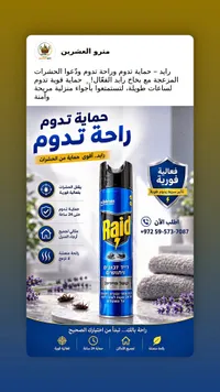 بخاخ مبيد حشري - رايد (Raid)