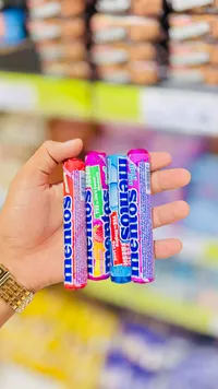 حلوى مينتوس للمضغ - تشكيلة نكهات (Mentos)