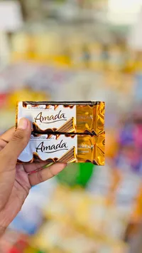 أصابع ويفر بالكراميل - أمادا (Amada)