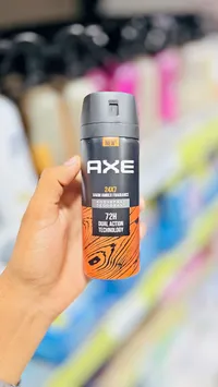 بخاخ مزيل عرق للجسم برائحة العنبر الدافئ - أكس (Axe)