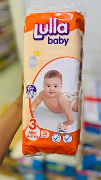 حفاضات لولا بيبي - مقاس 3 (Lulla Baby)