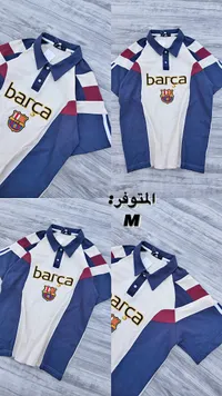 تيشيرت بولو رجالي - برشلونة (Barca)