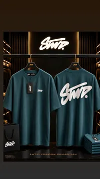 تيشيرت بطبعة شعار - SWTR