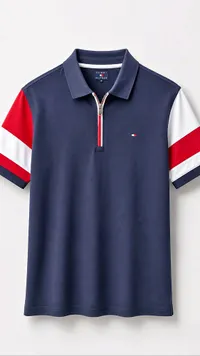 تي شيرت بولو رجالي - تومي هيلفيغر (Tommy Hilfiger)
