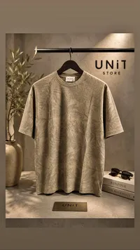 تيشيرت رجالي مطبوع - UNIT STORE