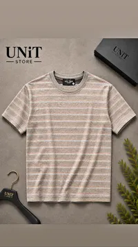 تيشيرت مخطط - يونيت ستور (UNIT STORE)