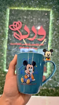 كوب سيراميك بتصميم ميكي ماوس