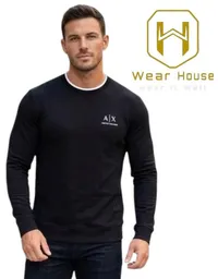 A|X Crew Neck Sweatshirt Black