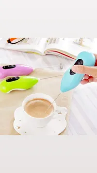 مخفق نسكافيه كهربائي محمول