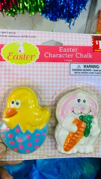 طباشير عيد الفصح - Easter Character Chalk