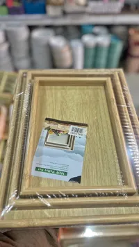طقم صواني تقديم خشبية - ام دي اف (MDF)
