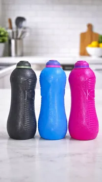 زجاجات مياه رياضية ملونة - سكوير (Squeeze)