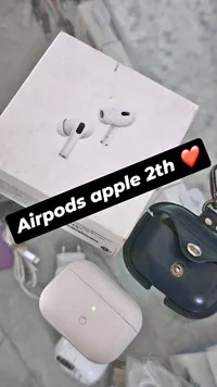 سماعات أيربودز الجيل الثاني - أبل (Apple)