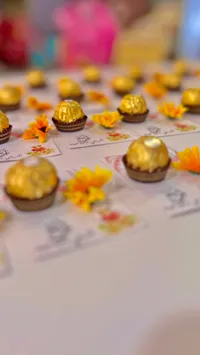 توزيعات أفراح شوكولاتة فيريرو روشيه (Ferrero Rocher)