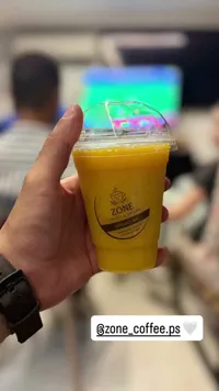 عصير مانجو طبيعي - زون كوفي (Zone Coffee)